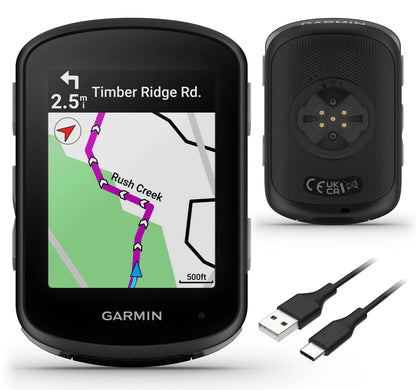Wearable4U - Garmin Edge 540 GPS Cycling Computer, Button Controls, Advanced Navigation with Garmin Speed and Cadence Sensors and E-Bank Bundle